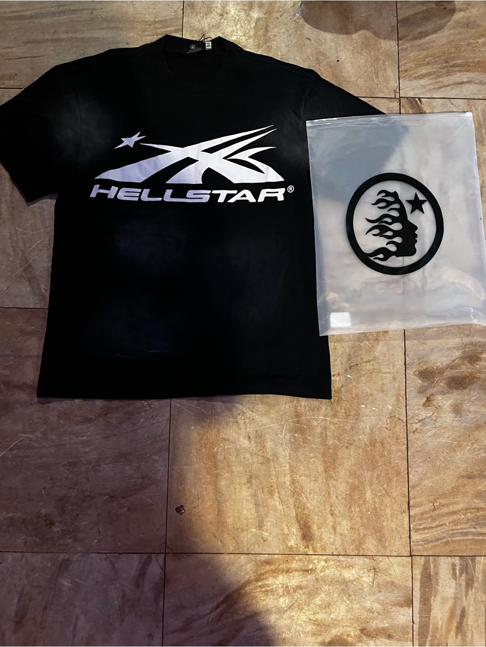 Mens Black Graphic Tee - Black